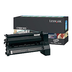 Lexmark High Yield Black Return Program Toner Cartridge (10,000 Yield) (C780H1KG)