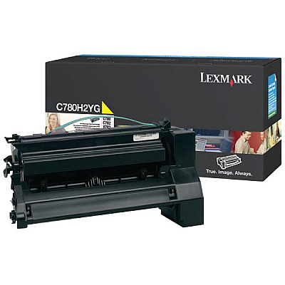 Lexmark High Yield Yellow Non-Return Program Toner Cartridge (10,000 Yield) (C780H2YG)