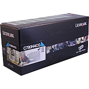 Lexmark High Yield Cyan Return Program Toner Cartridge for US Government (10,000 Yield) (TAA Compliant Version of C780H1CG) (C780H4CG)