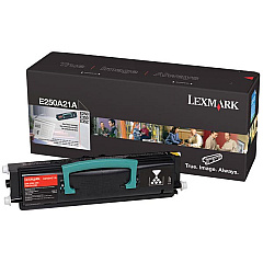 Lexmark Non-Return Program Toner Cartridge (3,500 Yield) (E250A21A)