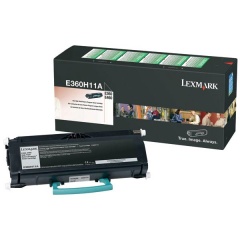 Lexmark High Yield Return Program Toner Cartridge (9,000 Yield) (E360H11A)