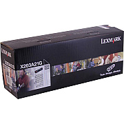 Lexmark Non-Return Program Toner Cartridge (2,500 Yield) (X203A21G)
