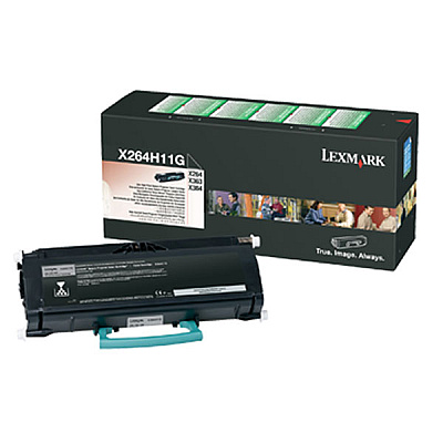 Lexmark High Yield Return Program Toner Cartridge for US Government (9,000 Yield) (X264H41G)