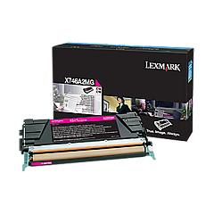 Lexmark Magenta Non-Return Program Toner Cartridge (7,000 Yield) (For Use in Model X746/X748) (X746A2MG)