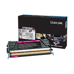 Lexmark High Yield Magenta Non-Return Program Toner Cartridge (10,000 Yield) (For Use in Model X748) (X748H2MG)