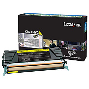 Lexmark High Yield Yellow Return Program Toner Cartridge for US Government (10,000 Yield) (For Use in Model X748) (TAA Compliant Version of X748H1YG) (X748H4YG)