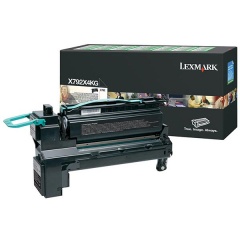 Lexmark Extra High Yield Black Return Program Toner Cartridge for US Government (20,000 Yield) (TAA Compliant Version of X792X1KG) (For Use in Model X792) (X792X4KG)
