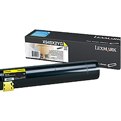 Lexmark High Yield Yellow Non-Return Program Toner Cartridge (22,000 Yield) (X945X2YG)