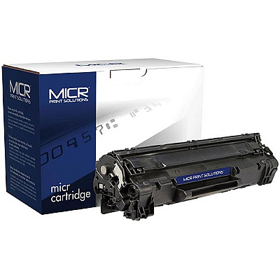 MICR Print Solutions New MICR Toner Cartridge (Alternative for HP CE285A, 85A) (1600 Yield) (MCR85AM)
