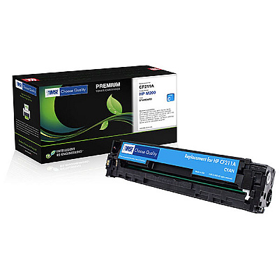MSE Remanufactured Cyan Toner Cartridge (Alternative for HP CF211A, 131A, Canon 6271B001AA, 131) (1,800 Yield) (MSE022121114)