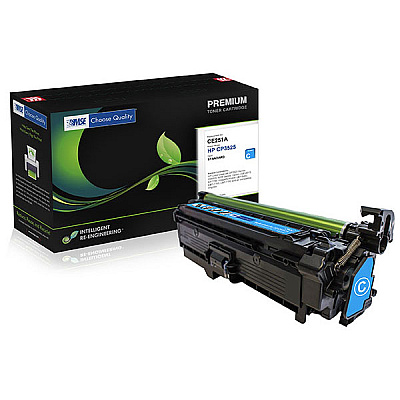 MSE Remanufactured Cyan Toner Cartridge (Alternative for HP CE251A, 504A) (7,000 Yield) (MSE022135114)