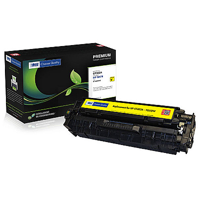 MSE Remanufactured Yellow Toner Cartridge (Alternative for HP CF382A, 312A) (2,700 Yield) (MSE022138214)
