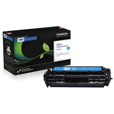 MSE Remanufactured Cyan Toner Cartridge (Alternative for HP CE411A, 305A) (2,600 Yield) (MSE022141114)
