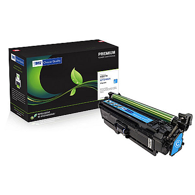 MSE Remanufactured Cyan Toner Cartridge (Alternative for HP CE271A, 650A) (15,000 Yield) (MSE022155114)
