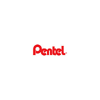 Pentel EnerGel Deluxe Gel Pen, Stick, Medium 0.7 mm, Black Ink, Silver/Black Barrel, Dozen (PENBL57ADZ)