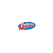 Quickie Bulldozer Dust Pan, 17" w, Aluminum Handle, Silver (BUO428)
