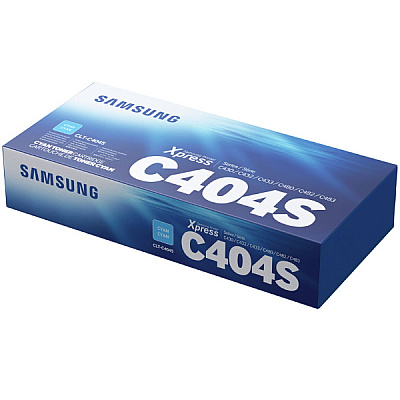 HP Samsung (CLT-C404S/XAA) Cyan Toner Cartridge (1,000 Yield) (ST970A)