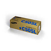 HP Samsung (CLT-C505L/XAA) Cyan Toner Cartridge (3,500 Yield) (SU037A)