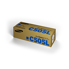HP Samsung (CLT-C505L/XAA) Cyan Toner Cartridge (3,500 Yield) (SU037A)