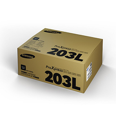 HP Samsung (MLT-D203L/XAA) High Yield Toner Cartridge (5,000 Yield) (SU901A)