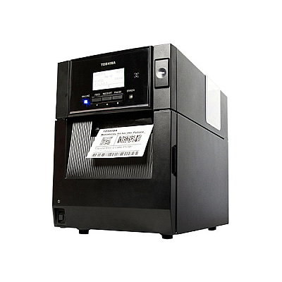 Toshiba, BA410T, 4" Wide, 300DPI, Metal Case Thermal Label Printer (BA410TTS12QMSM01)