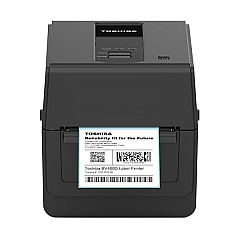 Toshiba, BV420D, 4", 203 DPI, 7 ips, USB + Ethernet, LAN with LED, Black Case Desktop Direct Thermal Printer, Toshiba TPCL, Emulation: Zebra ZPL2, Sato SBPL, Datamax DPL (BV420DGS02QMS)
