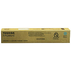 Toshiba Cyan Toner Cartridge (28,000 Yield) (TFC30UC)
