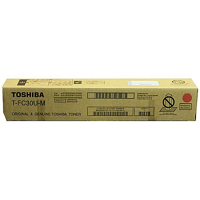 Toshiba Magenta Toner Cartridge (28,000 Yield) (TFC30UM)