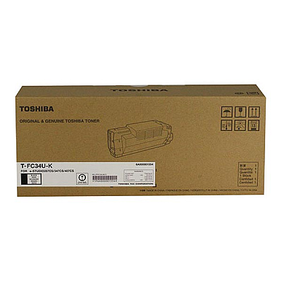 Toshiba Black Toner Cartridge (15,000 Yield) (TFC34UK)