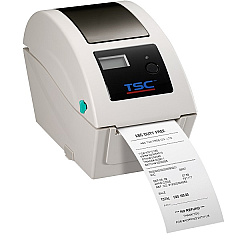 TSC TDP-225 Direct Thermal Desktop Label Printer (Beige) (6 ips) (203 dpi) (2.13" Print Width) (RS-232 Serial/USB) (Includes Peeler) (99-039A001-0011)