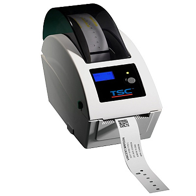 TSC TDP-324W Direct Thermal Industrial Label Printer (4 ips) (300 dpi) (1.89" Print Width) (6.5" OD) (Ethernet/USB/USB Host) (LCD Display) (US) (99-039A036-1301)