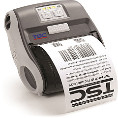 TSC Alpha-3R Direct Thermal Mobile Label Printer (4 ips) (203 dpi) (2.83" Print Width) (USB/Bluetooth) (4MB Flash Memory) (8MB DRAM) (Supports Apple and Android) (99-048A068-0301)