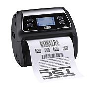 TSC Alpha-4L Direct Thermal Mobile Label Printer (4 ips) (203 ddpi) (4.09" Print Widt), (USB/Bluetooth) (Supports Apple and Android) (US) (LCD Screen) (32MB Flash Memory) (16MB DRAM) (99-052A013-0701)
