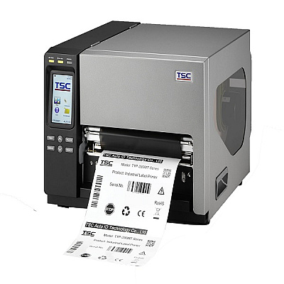 TSC TTP-286MT Thermal Transfer Industrial Label Printer (6 ips) (203 dpi) (8.5" Print Width) (Ethernet) (Real-Time Clock) (Color Touch LCD Panel with Buttons) (99-135A002-0001)