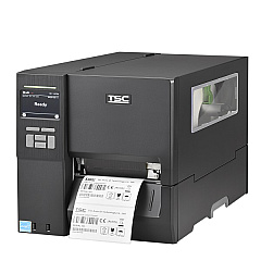 TSC MH241T Thermal Transfer Industrial Label Printer (14 ips) (203 dpi) (4.09" Print Width) (Ethernet/RS-232 Serial/USB/USB Host) (US) (Touch Display) (Wi-Fi Ready) (MH241T-A001-0301)
