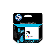 HP 75 Tri-color Original Ink Cartridge (CB337WN#140)