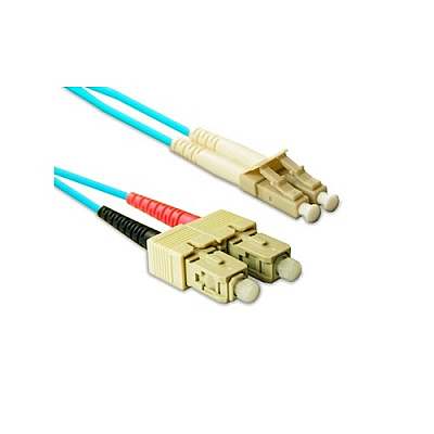 Enet Solutions Sc-lc 2m Om4 50/125 Multimode Aqua (SCLCOM42MENC)