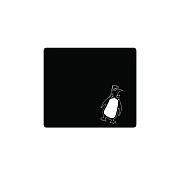 Centon Electronics Otm Prints Black Mouse Pad, Penquin (731969577509)