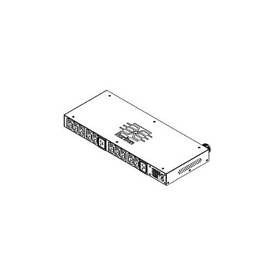 Raritan 1ph 208v Ac 30a 10xc13 2xc19 L630p Rear (PX22288RN1)