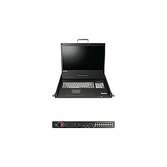 Raritan 17 Lcd 16 Port-2 Remote &1 Local User (DLX2216LED)