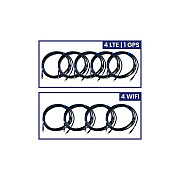 Parsec Technologies Lsr200 Cable Kit; 9-in-1 Antenna 10 Ft (PC2004L4WG0SFRSM)