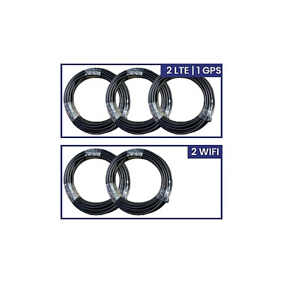 Parsec Technologies Lsr400 Cable Kit; 5-in-1 Antenna 75ft (PC4002L2WG75NM)