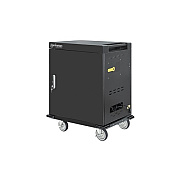Manhattan - Strategic Uvc Charging-sanitizing Cart With 32 Usb-a Ports And 32 Ac Outlets (180313)