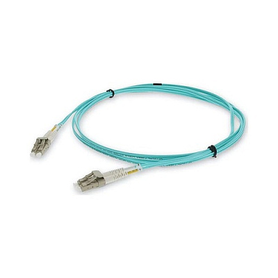 Add-On Addon 0.5m Om4 Aqua Duplex Patch Cable (ADDLCLC0.5M5OM4)