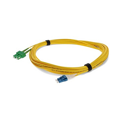 Add-On 15m Asc/lc M/m Os2 Yellow Patch Cbl (ADDASCLC15M9SMF)