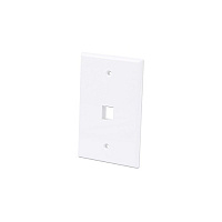 Intellinet 1-outlet Oversized Keystone Wall Plate (772518)