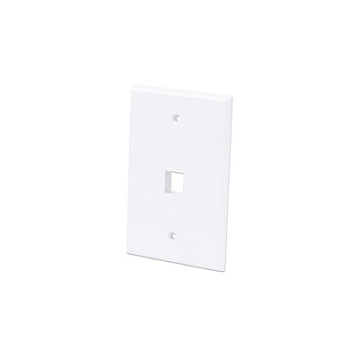 Intellinet 1-outlet Oversized Keystone Wall Plate (772518)