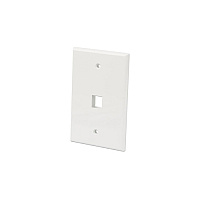 Intellinet 1-outlet Oversized Keystone Wall Plate (772563)