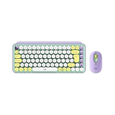 Logitech Pop Keys And Pop Mouse - Daydream Mint (LOGIPOPBDL)