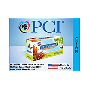 PCI Brand Eco-friendly Reman Canon Cartridge 054h 3027c001 Xl Cyan Toner Cartridge For Canon Lbp623, Lbp641, Lbp642, Mf641, Mf642, Mf643, Mf644, Mf645 (3027C001PCI)